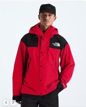 The North Face GTX Mountain Jacket Gore-Tex TNF Red Black XL NWT NF0A831M
